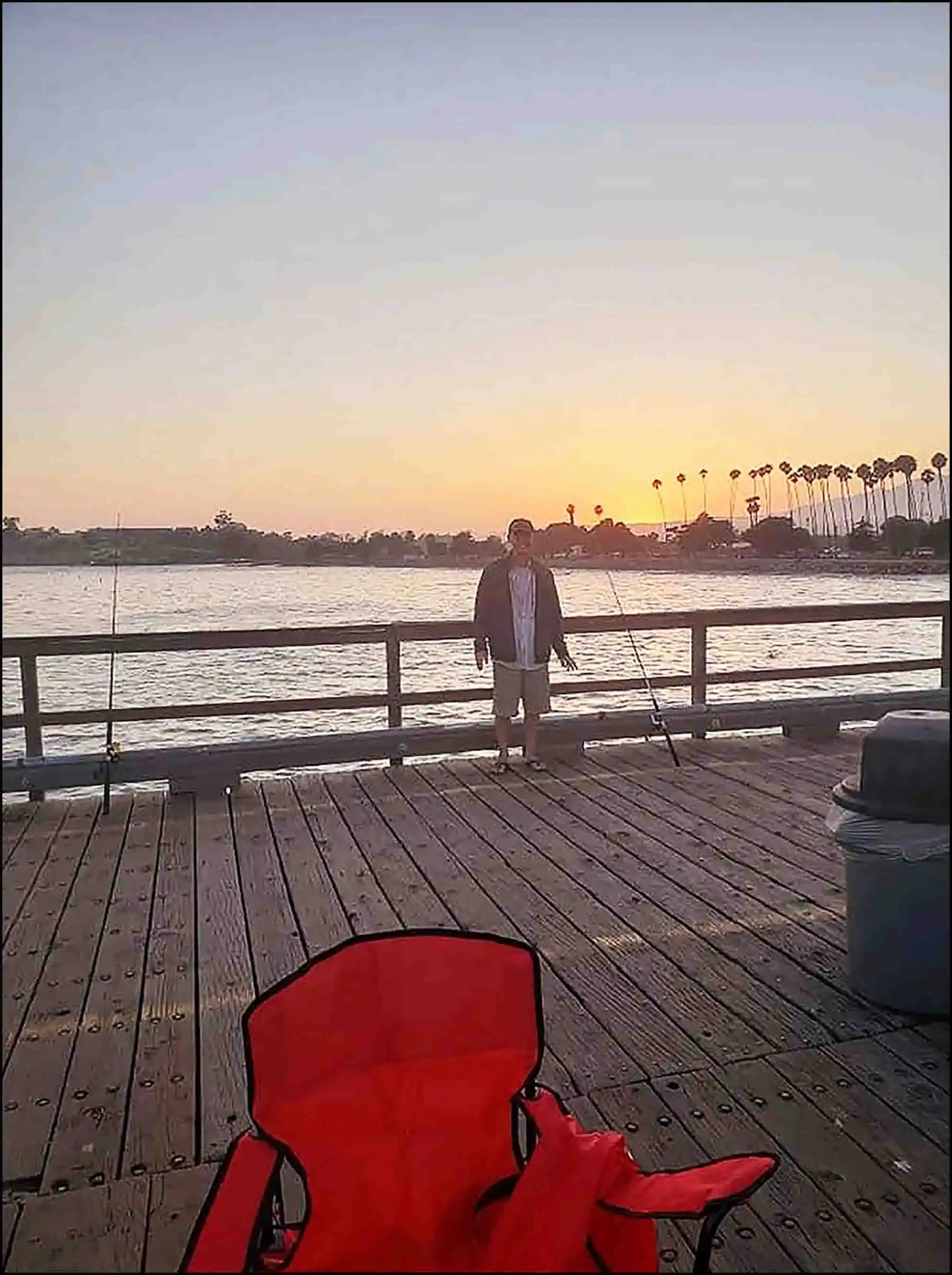 Night time fishing inspiration for the Book Author & Veteran David Haave writing Little Danny's Dream Bus adventures... -- David Haave